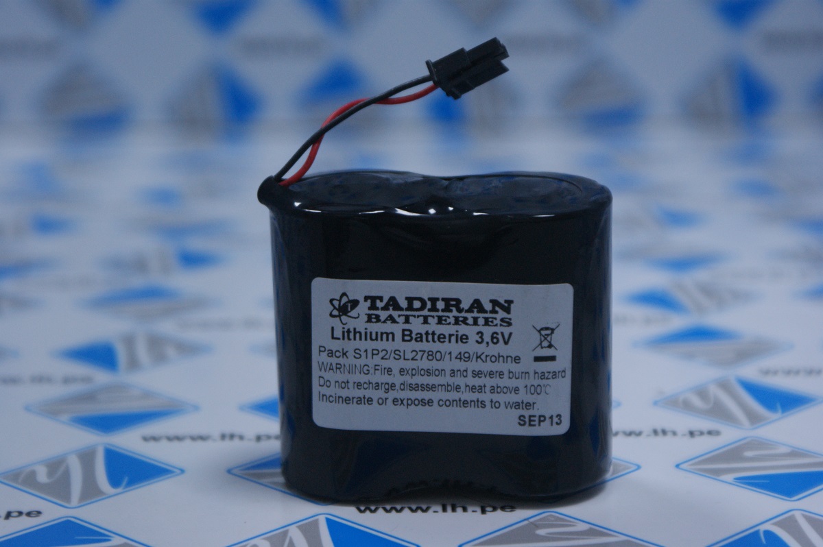 PACK S1P2/SL2780/149/Krohne       Bateria Lithium PACK S1P2/SL2780/149/Krohne, 3.6V, 38000mAh Tadiran